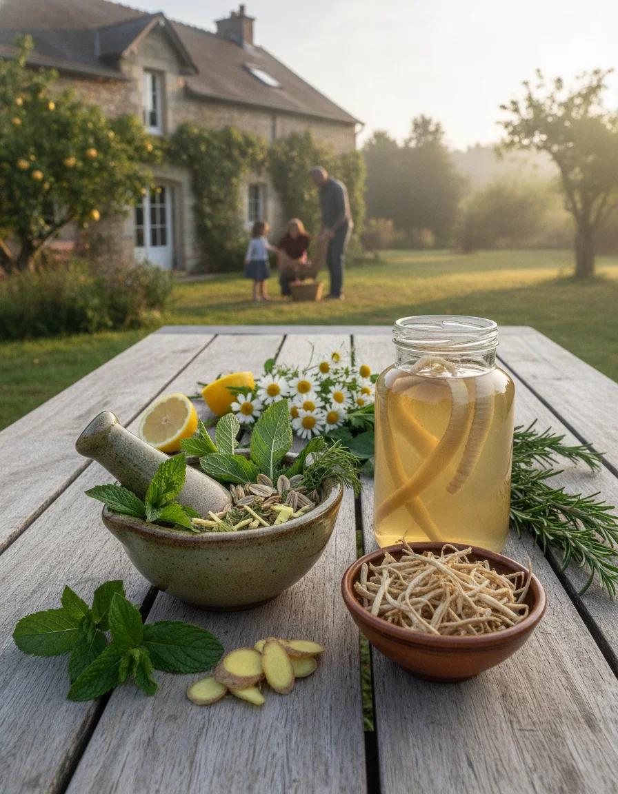 Herbes aromatiques fraîches